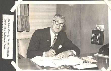 Mr John Corry - First Manager of the Levin War Veterans Home