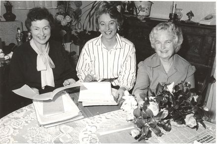 Avis Barrie (left), Mary Mackay (middle), Nola Corbett (right)