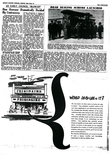 Page 12: 50th Jubilee Commemoration supplement