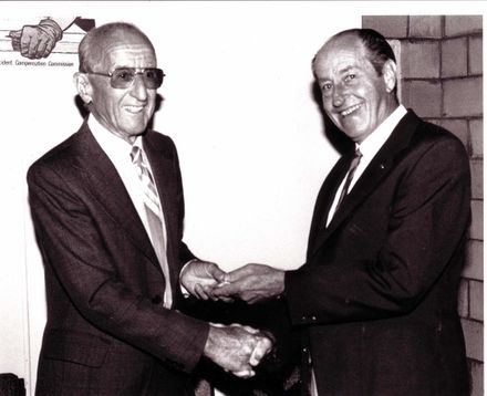 Ben White and Unidentified Man, 1980's-90's