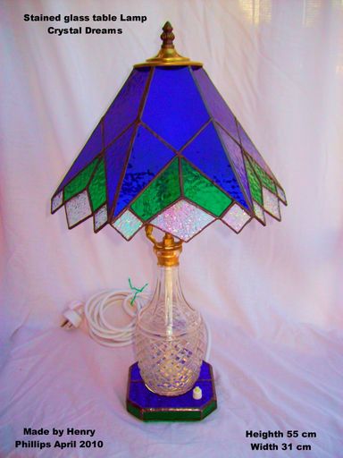 Crystal Dreams table lamp