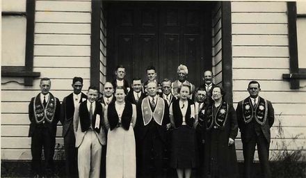 Druids Manawatu Lodge, 1938