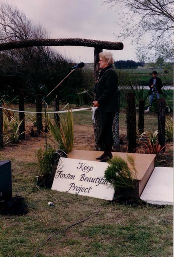 Flax walk opening - Annette King (MP) speaking, 1990