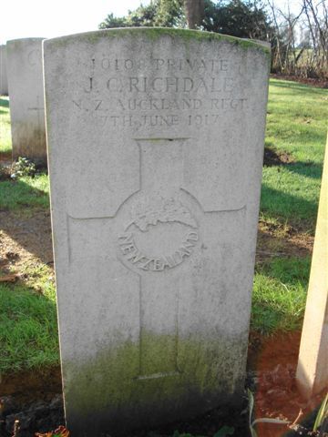 Jack Cyril RICHDALE memorial