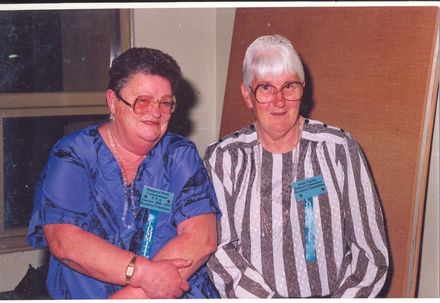 Margaret Pratt (left) and Josie Taylor (right)