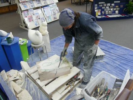 3 First cuts for new sculpture - Resource cover image