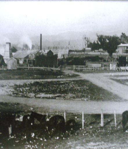 Prouse's Sawmill, Weraroa, 1895