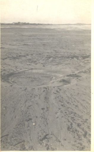 Earthquake, 1942 - sinkhole