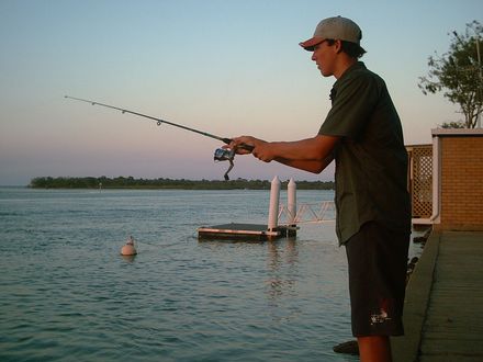Fishing at Noosa Heads