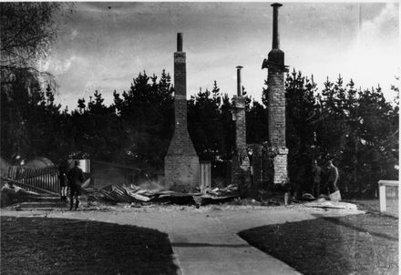 Burned Out House, Foxton