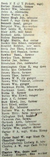 New Zealand Post Office Directory 1921 Shannon - ban-coa - Resource cover image
