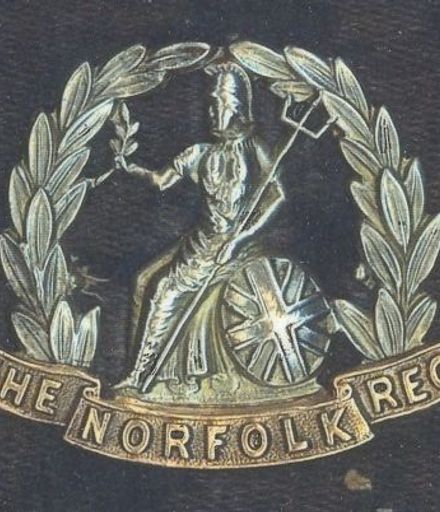 Christiansen's Badge 14 Norfolk Regiment