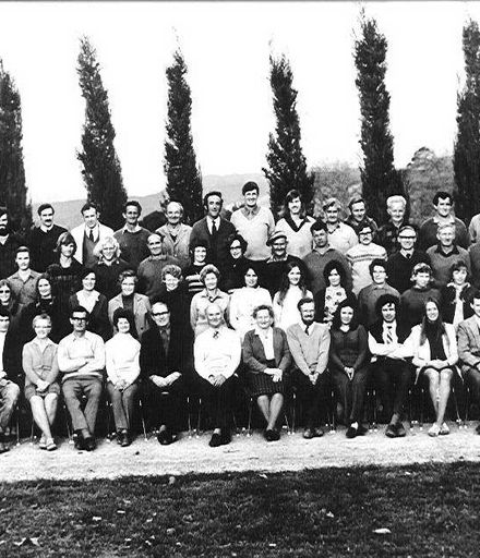 Staff (group photo), 1973