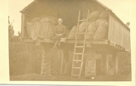 Gladys Bryce & Maori storehouse