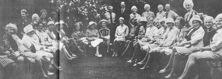 Red Cross Party for Mrs Wilson 1972