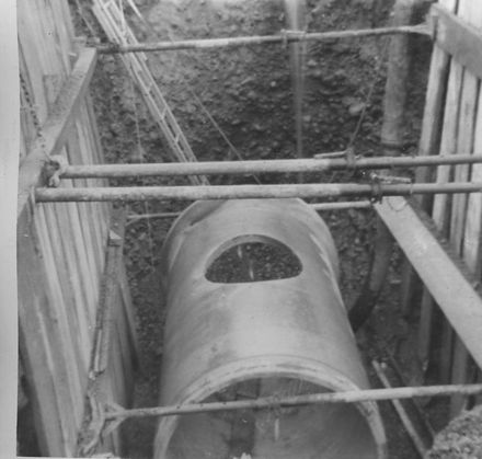 Levin Stormwater scheme - stage 1. Prior to June 1972.  Tiro Tiro Rd - Queen St - Resource cover image
