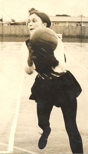 Lynne Mattock during B grade netball game - Resource cover image
