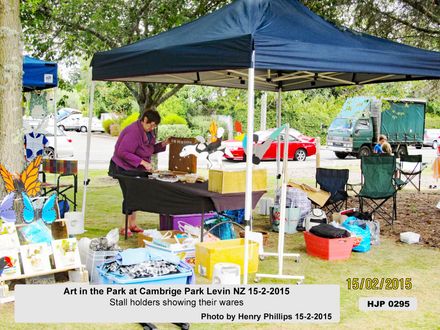 HJP 0295 Art in the Park at Cambridge Park Levin NZ 15-2-2015 - Resource cover image