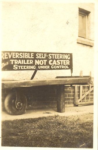 Jack's invention 1 wheel reversible trailer - Resource cover image