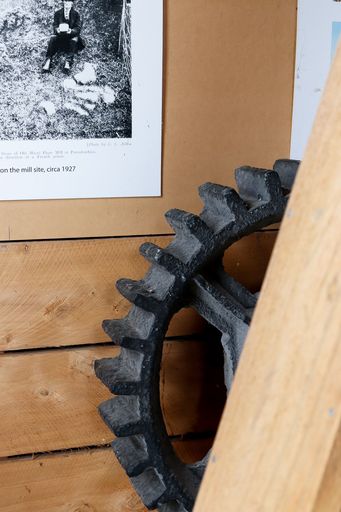 Details of the Poroutawhao Flour Mill - 1850's replica
