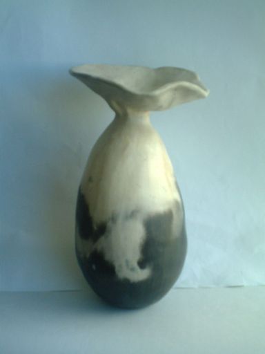 Pit-fired vase