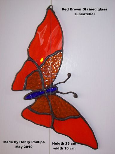 Red Brown Butterfly