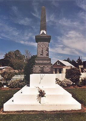 Edward Roy NICHOLSON Norsewood memorial