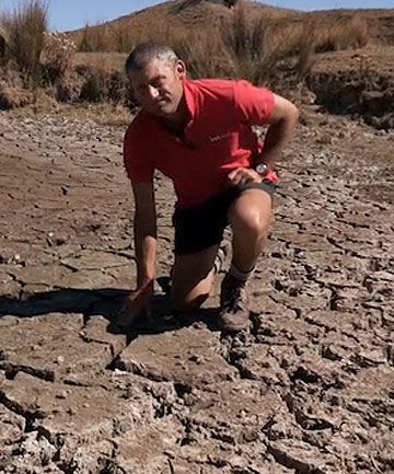 Battling the big dry. Rangitikei hill country