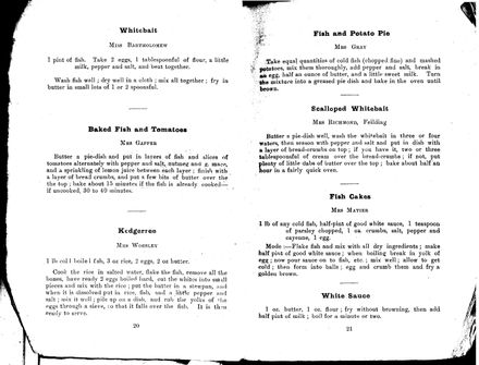 Pages 20 and 21 - Horowhenua Cookery Book - Resource cover image
