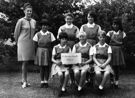 Foxton School A Basketball Team 1967