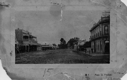 Main Street, Foxton c.1912