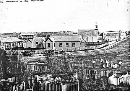 Main Street From Ihakara Gardens, 1878