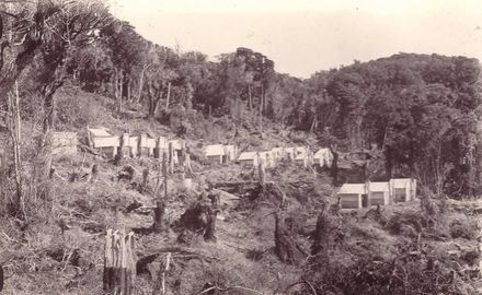 Top Camp, Mangahao, April 1921 - Resource cover image