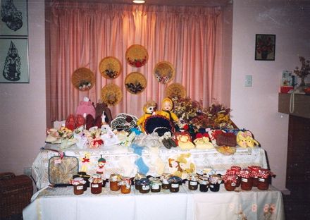 Federation craft day sales table 25/08/91