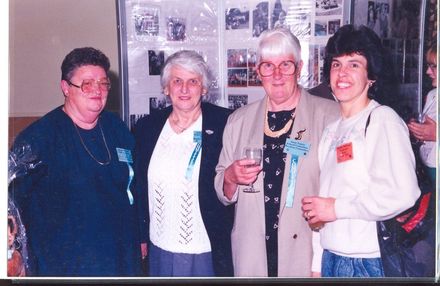 Margaret Pratt, Azile La Roche, Josie Taylor, Pauline Williams (nee La Roche)