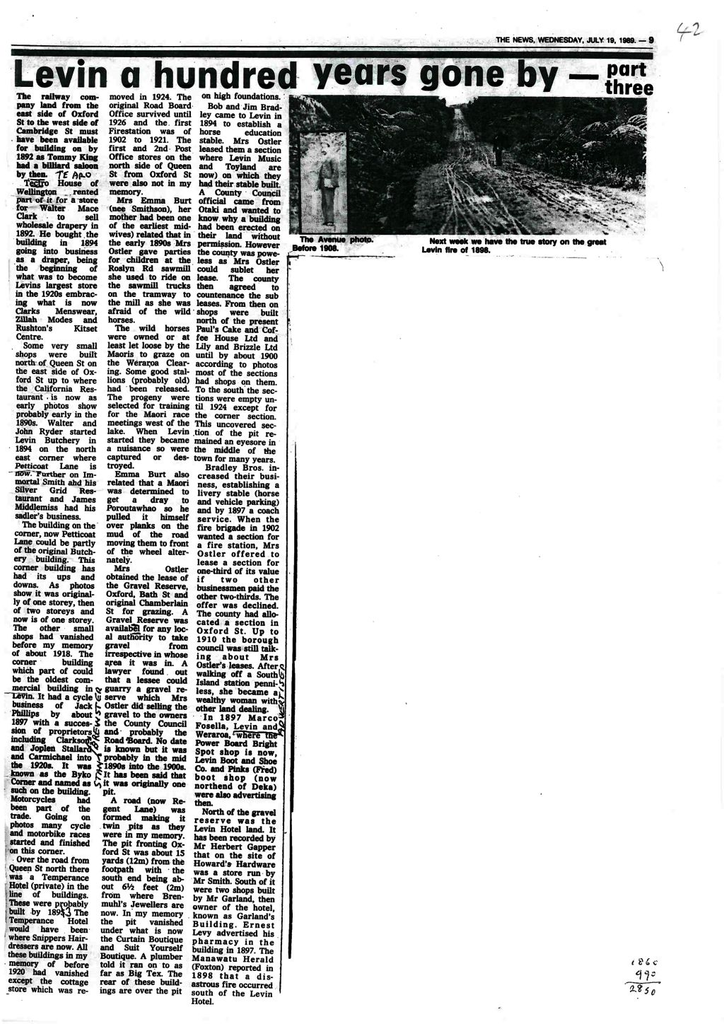 Levin A Hundred Years Gone By - Part Three - Resource cover image