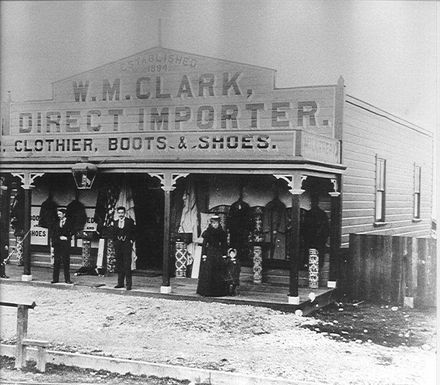 W.M. Clark's New Shop