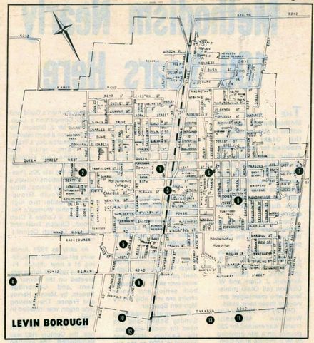 Levin Borough Map of Gravel Pits - Resource cover image