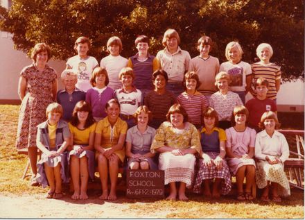 Foxton School Class Form 1-2 1979