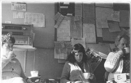 Having break in staffroom - 3 women - Resource cover image