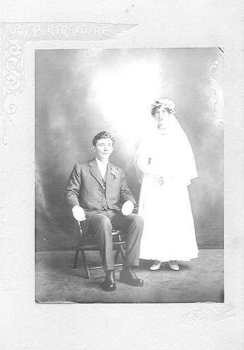 Bride & Groom (Unidentified)