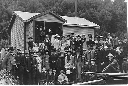 Reikorangi Cream Skimming Station Opening, c.1902-04