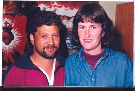 Debbie Carrick and partner Hardie Munro