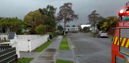 Tornado damage - Stirling Street, Levin