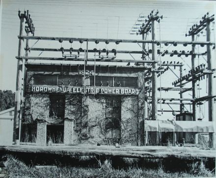 Old Shannon Sub-station (Stafford Street), 1961 ?