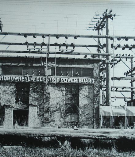 Old Shannon Sub-station (Stafford Street), 1961 ?