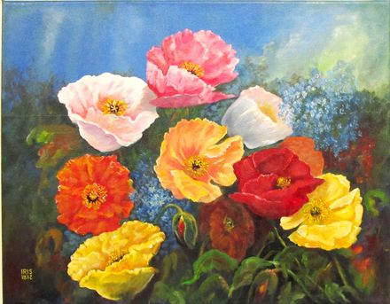 Poppies by Iris Reesby Oil $170 - Resource cover image