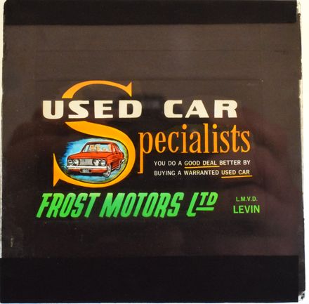 Frost Motors Limited- Cinema Advertising Slide - Resource cover image