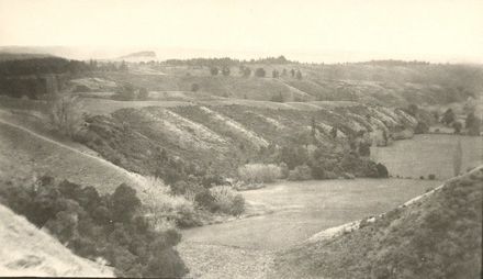 Looking down a valley, 18/6/53
