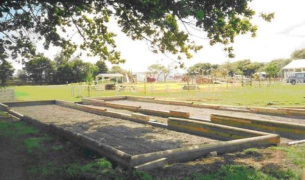 Bocce Courts - completed